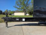 8.5'x26' Black Hybrid Trailer w/ Roof Covered Rear Deck & Generator Box - Image 21