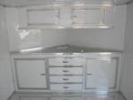 Enclosed Trailer 8.5'x26' White - Car Motorcycle Hauler Storage - Image 12