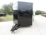 8.5x24 Hybrid Enclosed Trailer V-Nose (2) 7,000lb Axles Storage - Image 3