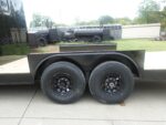 8.5x24 Hybrid Enclosed Trailer V-Nose (2) 7,000lb Axles Storage - Image 9