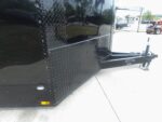 8.5x24 Hybrid Enclosed Trailer V-Nose (2) 7,000lb Axles Storage - Image 11