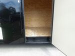 8.5x24 Hybrid Enclosed Trailer V-Nose (2) 7,000lb Axles Storage - Image 12