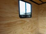 8.5x24 Hybrid Enclosed Trailer V-Nose (2) 7,000lb Axles Storage - Image 13