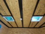 8.5x24 Hybrid Enclosed Trailer V-Nose (2) 7,000lb Axles Storage - Image 14