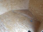 8.5x24 Hybrid Enclosed Trailer V-Nose (2) 7,000lb Axles Storage - Image 16
