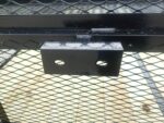 6.4x16 Dovetail Utility Trailer with Front Basket 2ft Mesh (2) 3500lb Axles - Image 6