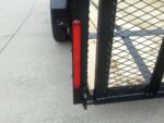 6.4x16 Dovetail Utility Trailer with Front Basket 2ft Mesh (2) 3500lb Axles - Image 13
