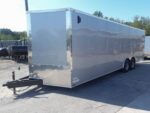 8.5x24 V-Nose Enclosed Trailer with E-Track (2) 5,200lb Axles - Image 2