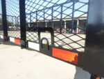 7x20 Straight Deck Utility Trailer 4ft Mesh Sides (2) 3,500lb Axles - Image 11