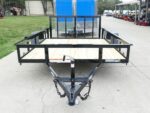 7x10 Powder Coated Dovetail Utility Trailer 3500lb Axle - Image 10