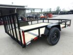 7x10 Powder Coated Dovetail Utility Trailer 3500lb Axle - Image 6