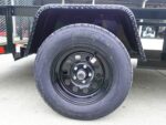 7x10 Powder Coated Dovetail Utility Trailer 3500lb Axle - Image 8