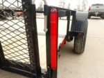 7x10 Powder Coated Dovetail Utility Trailer 3500lb Axle - Image 11