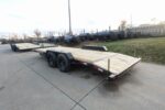7x20 Wood Deck Car Hauler (2) 5200lb Axle w/ Brake and Ramps - Image 5