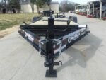 7' x 18' Equipment Trailer Dovetail King Kong Ramps 2- 7k Axles 14k GVWR - Image 4
