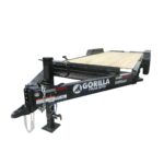 7' x 18' Equipment Trailer Dovetail King Kong Ramps 2- 7k Axles 14k GVWR