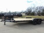 7' x 18' Equipment Trailer Dovetail King Kong Ramps 2- 7k Axles 14k GVWR - Image 5