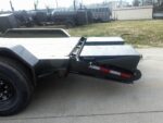 7' x 18' Equipment Trailer Dovetail King Kong Ramps 2- 7k Axles 14k GVWR - Image 6