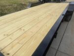 7x22 Equipment Trailer Dovetail King Kong Ramps 14K GVWR - Image 6