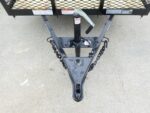 5x10 Dovetail Utility Trailer 2ft Mesh sides 3500lb Axle - Image 11