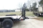 7x16 Gooseneck Equipment Trailer (2) 7K Axles with Stand-Up Ramps 14k GVWR - Image 5