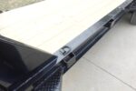 7' x 18' Gooseneck Equipment Trailer (2) 7K Axles Standup Ramps 14k GVWR - Image 6