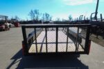 6'4" x 12 Double Axle Utility Trailer Powder Coated Dovetail (2) 3500lb Axles - Image 11