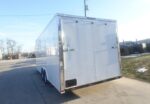 8.5x24 White V-Nose Enclosed Trailer (2) 3500lb Axles 7K GVWR - Image 6