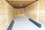 8.5x24 White V-Nose Enclosed Trailer (2) 3500lb Axles 7K GVWR - Image 13