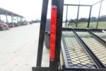6.4x10 Utility Trailer with 4ft Mesh Sides 3500lb Axle Dovetail - Image 9