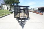 5x10 Straight Deck Debris Loader Utility Trailer (1) 3500lb Axle - Image 2
