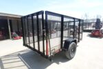 5x10 Straight Deck Debris Loader Utility Trailer (1) 3500lb Axle - Image 9