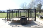 5x10 Straight Deck Debris Loader Utility Trailer (1) 3500lb Axle - Image 12