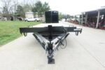 8.5x16 I-Beam Deckover Equipment Trailer (2) 7k axles 14k GVWR - Image 3