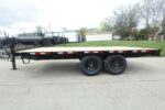 8.5x16 I-Beam Deckover Equipment Trailer (2) 7k axles 14k GVWR