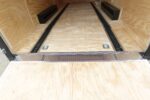 8.5x20 VNose Black with Black Out Trim Enclosed Trailer (2) 5200lb Axles With Brakes 7'6 Interior Height E-Track - Image 12