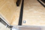 8.5x20 VNose Black with Black Out Trim Enclosed Trailer (2) 5200lb Axles With Brakes 7'6 Interior Height E-Track - Image 13