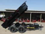 5x10 Hydraulic Dump Trailer Powder Coated with 16" Sides 7K GVWR