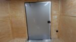 8.5x20 Charcoal Blackout Trim VNose Hybrid Enclosed Trailer Roof (2) 3500lb Axles 50 AMP Electrical Package - Image 23