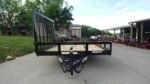 7x20 Straight Deck Utility Trailer with Side Gate (2) 5,200lb Axles HD - Image 2