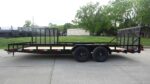 7x20 Straight Deck Utility Trailer with Side Gate (2) 5,200lb Axles HD - Image 4
