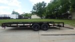 7x20 Heavy Duty Dovetail Utility Trailer Side Baskets (2) 5,200lb Axles Brakes - Image 15