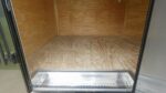 8.5x20 Charcoal Blackout Trim VNose Hybrid Enclosed Trailer Roof (2) 3500lb Axles 50 AMP Electrical Package - Image 18