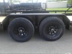 7x20 Heavy Duty Straight Deck Utility Trailer (2) 5,200lb Axles With (2) Side Gates 10K GVWR - Image 11