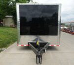 8.5x32 Black Enclosed Car Hauler Trailer With Ramp and Side Door (3) 7K Axles 21k GVWR - Image 5