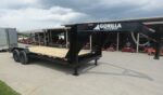 7x20 Gooseneck Equipment Trailer (2) 7K Axles with Brakes & Mini King Kong Ramps 14K GVWR - Image 3