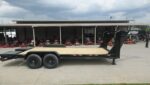 7x20 Gooseneck Equipment Trailer (2) 7K Axles with Brakes & Mini King Kong Ramps 14K GVWR - Image 8