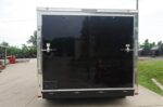 8.5x12 Black V-Nose Enclosed Trailer with Elect Pkg (2) 3500lb Axles Storage - Image 10