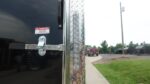 8.5x12 Black V-Nose Enclosed Trailer with Elect Pkg (2) 3500lb Axles Storage - Image 12