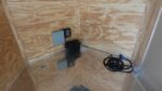 8.5x12 Black V-Nose Enclosed Trailer with Elect Pkg (2) 3500lb Axles Storage - Image 22